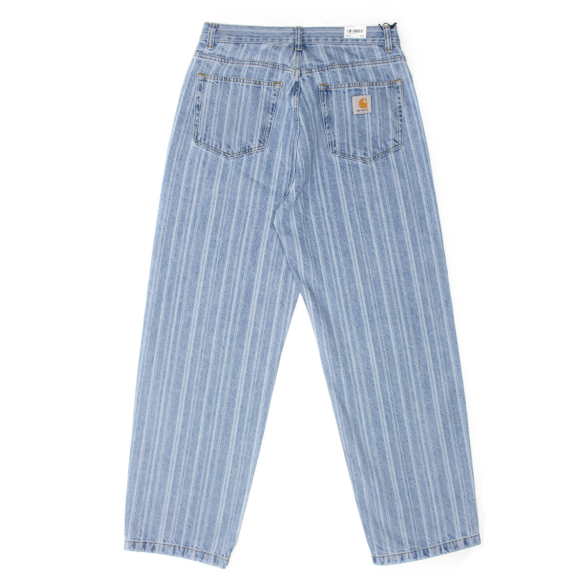 Carhartt WIP - Rylan Pant
Style # I035562-32H
Color : Striped Blue (Stone Bleached)