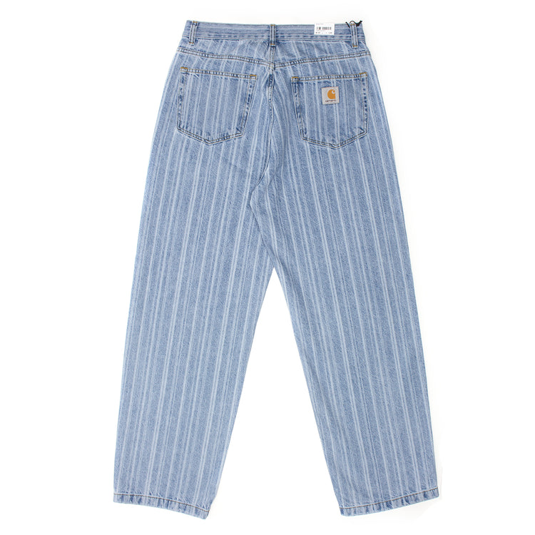 Carhartt WIP - Rylan Pant
Style # I035562-32H
Color : Striped Blue (Stone Bleached)