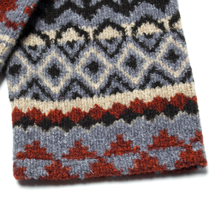 District Vision - Jacquard Knit Crewneck
Style # DV0088-A
Color : Fair Isle