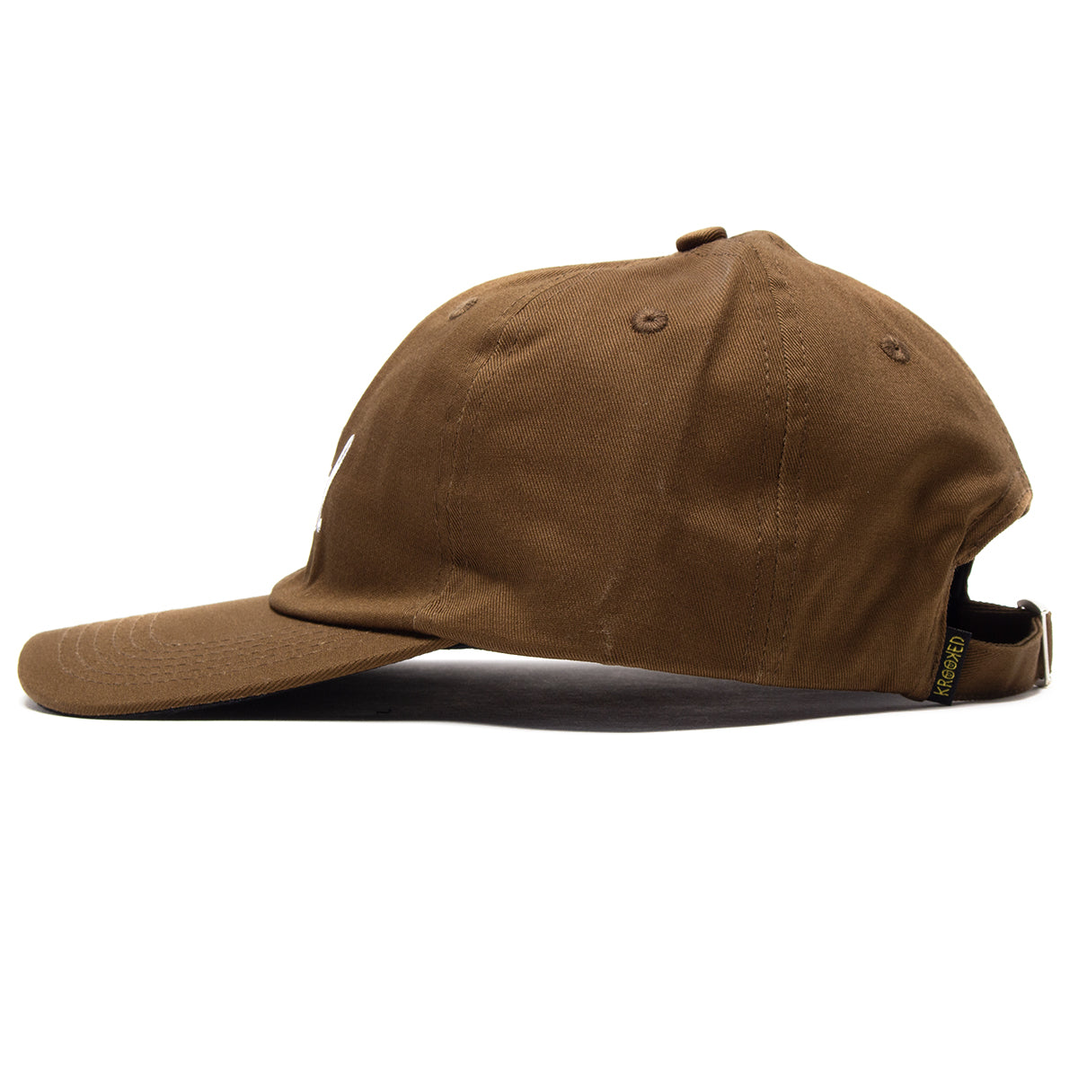 Krooked - Skript Hat
Color : Brown / White