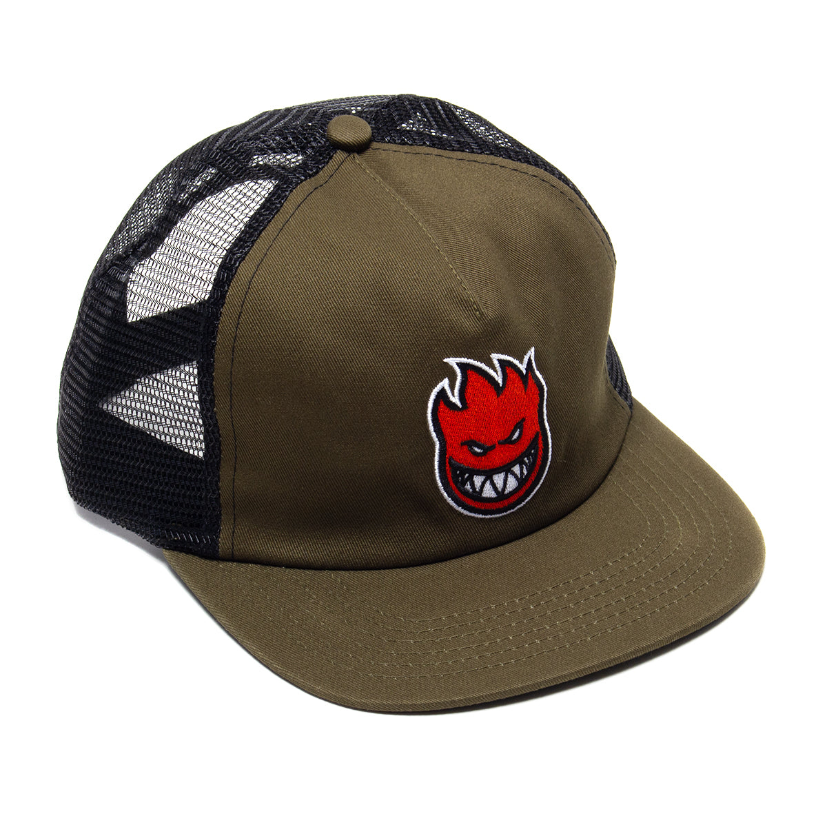 Spitfire - Bighead Fill Hat
Color : Olive / Red