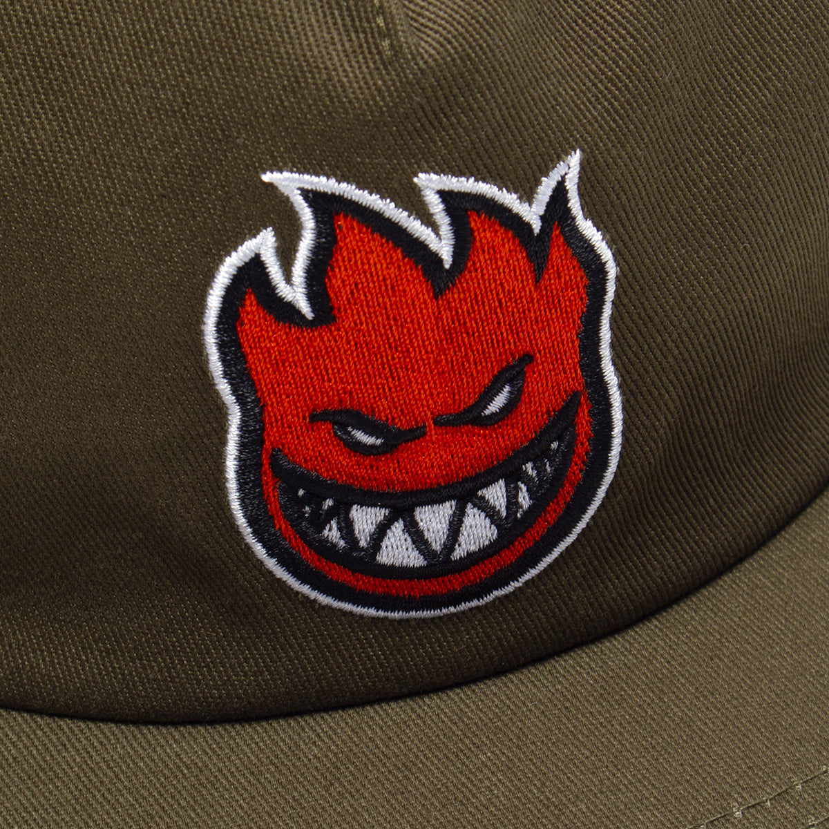 Spitfire - Bighead Fill Hat
Color : Olive / Red
