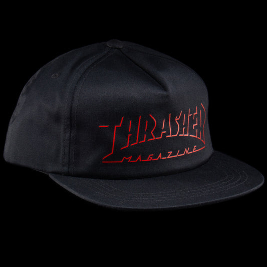 Thrasher - Shadow Mag Logo Hat
Color : Black