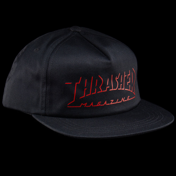 Thrasher - Shadow Mag Logo Hat
Color : Black