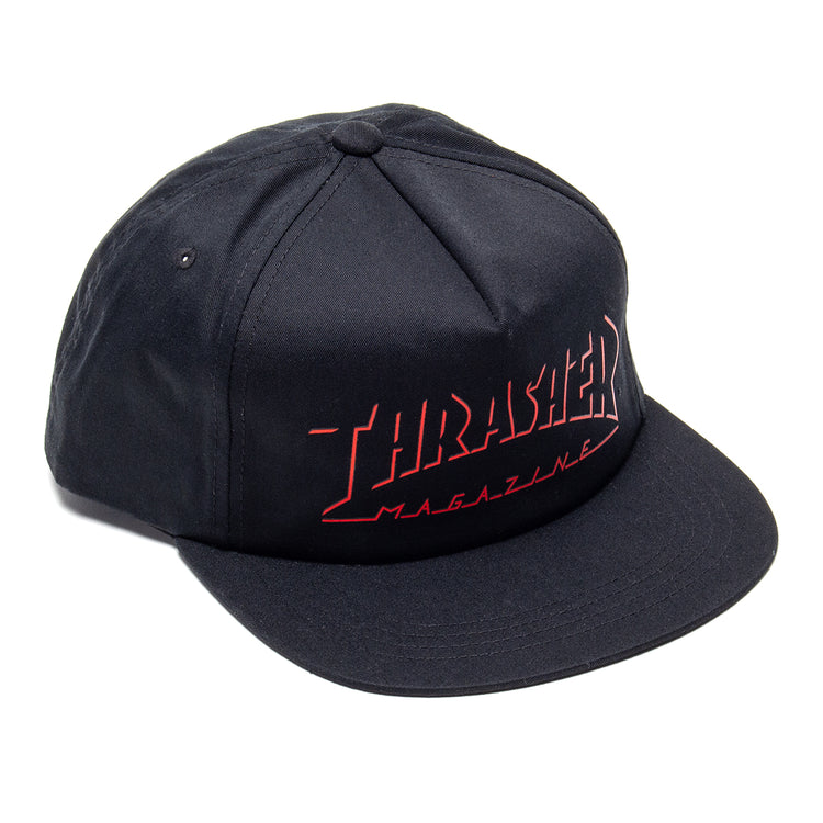 Thrasher - Shadow Mag Logo Hat
Color : Black