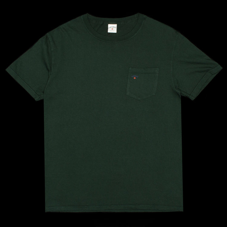 Noah | Core Logo Pocket T-Shirt Color : Forest Green