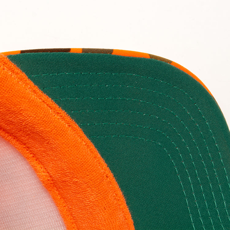 Deathwish - OG Deathspray Trucker Hat
Color : Orange Camo