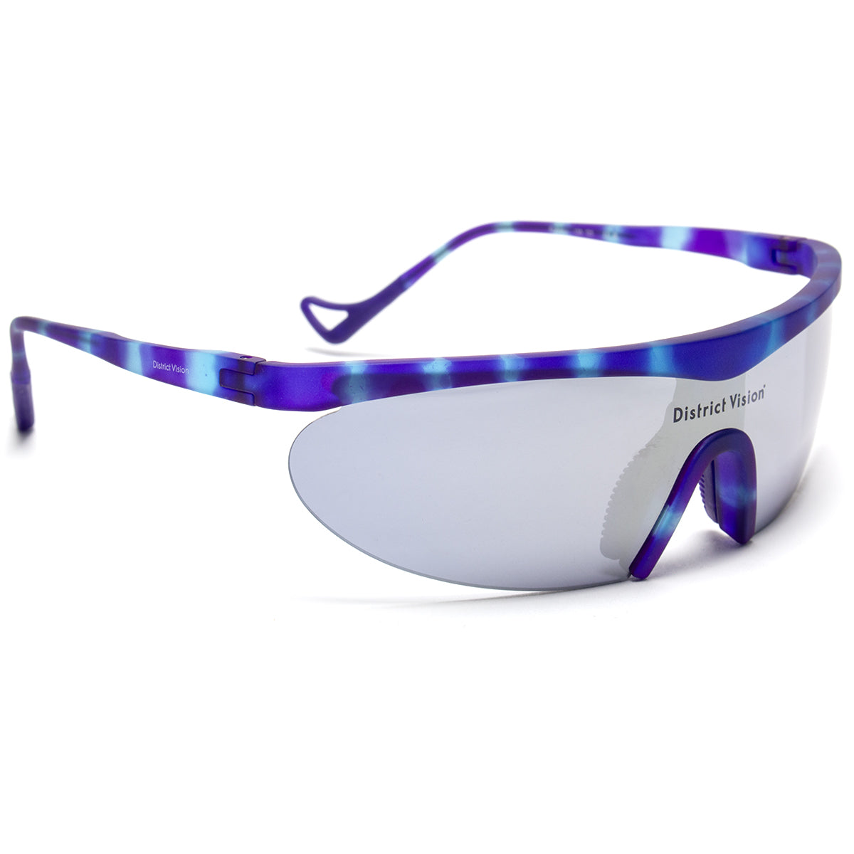 District Vision - Koharu Eclipse
Style # DVG005
Color : Violet Tortoise / D+ Blue Silver Flash Mirror