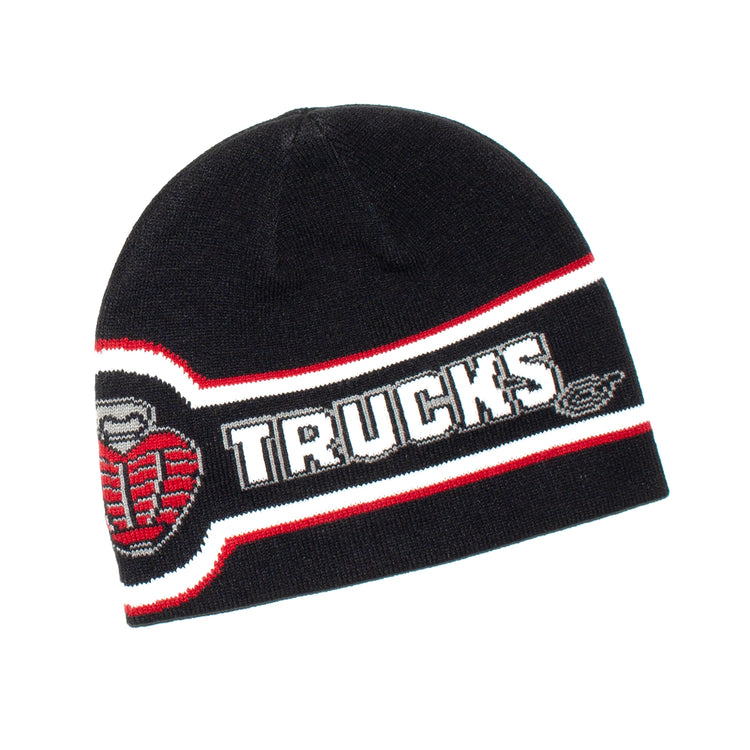 Thunder - OG Grenade Skully Beanie
Color : Black