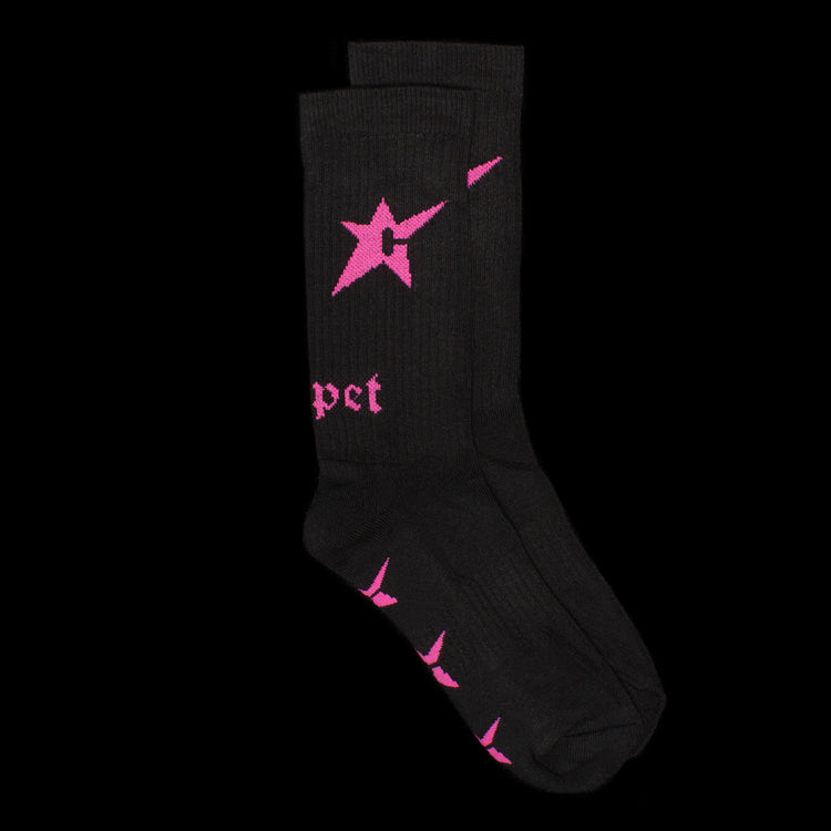 Carpet Company | C-Star Sock Color : Black / Pink