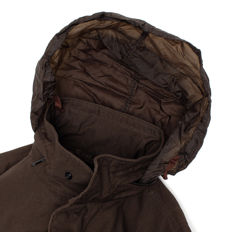 Engineered Garments - M65 Field Jacket
Style # 26F1D010-BK006
Color : Dark Brown