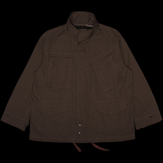 Engineered Garments - M65 Field Jacket
Style # 26F1D010-BK006
Color : Dark Brown