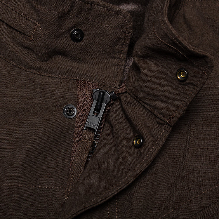 Engineered Garments - M65 Field Jacket
Style # 26F1D010-BK006
Color : Dark Brown