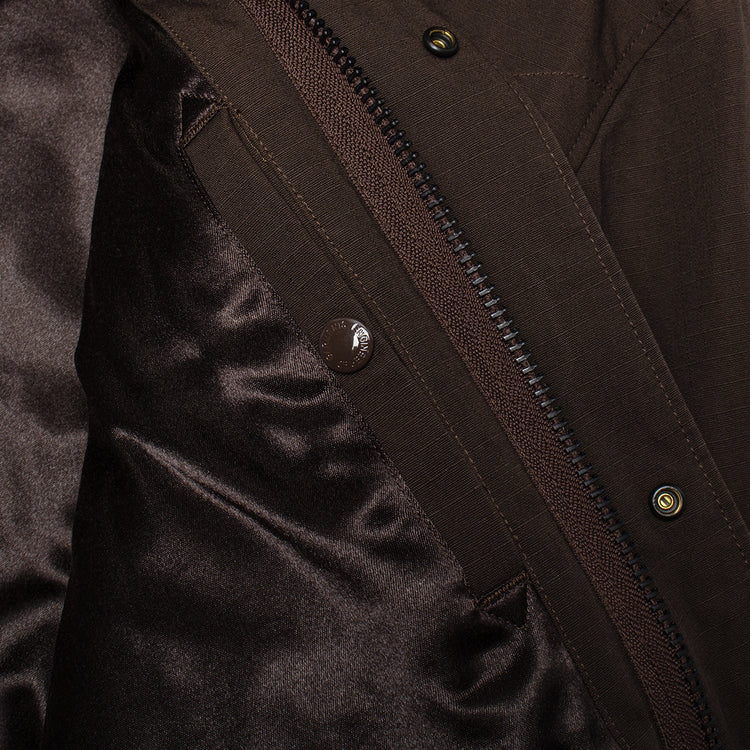 Engineered Garments - M65 Field Jacket
Style # 26F1D010-BK006
Color : Dark Brown