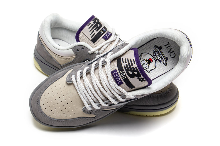 New Balance Numeric - 480 x Civil
Style # UN480CVL
Color : Harbor Grey / Silver Lining