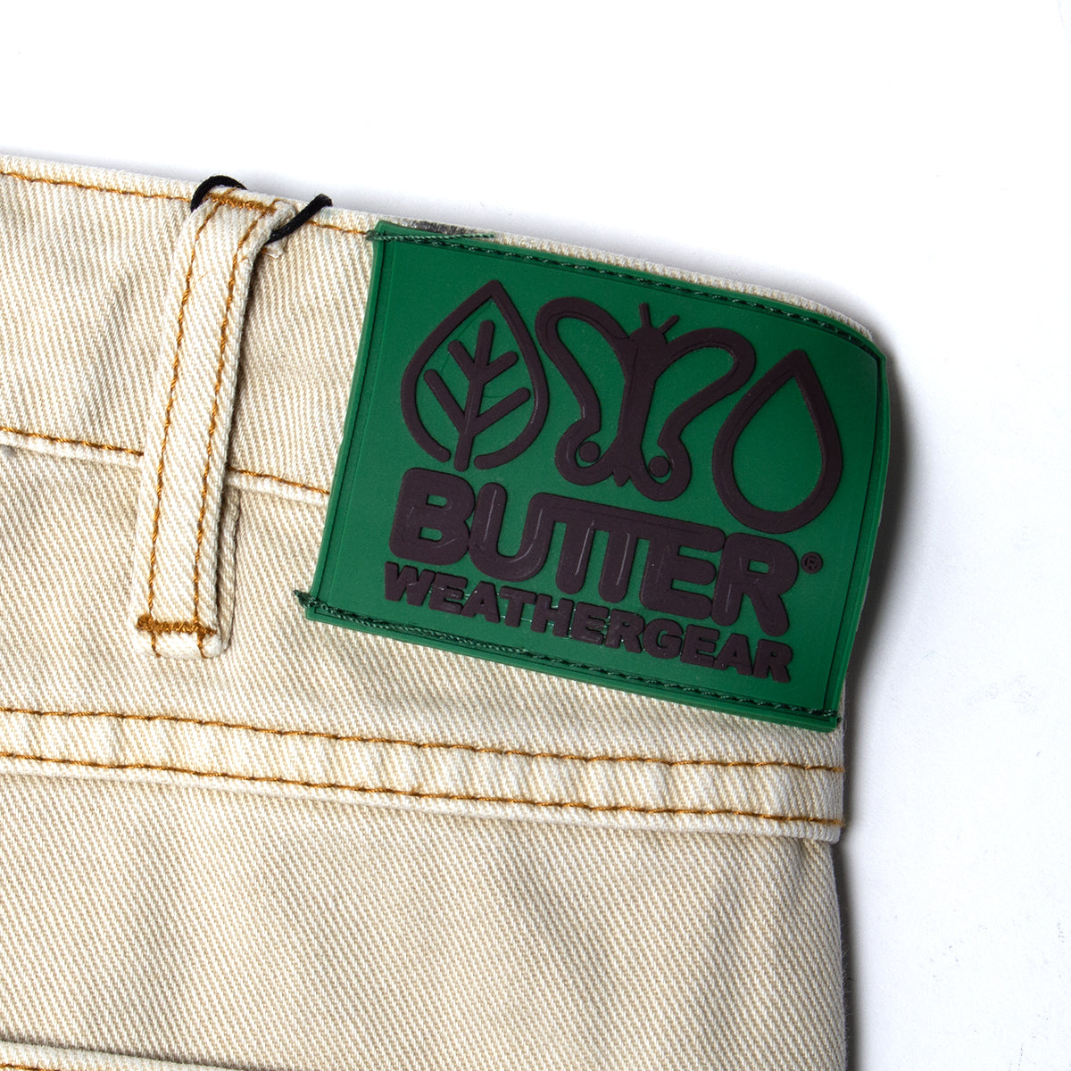 Butter Goods | Weathergear Heavyweight Denim Jeans
Color : Washed Khaki