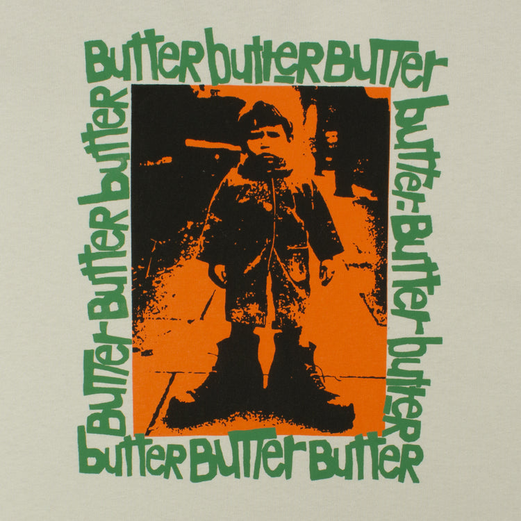 Butter Goods | Stolen Boots T-Shirt
Color : Cement