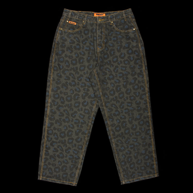 Butter Goods | Leopard Denim Jeans
Color : Black