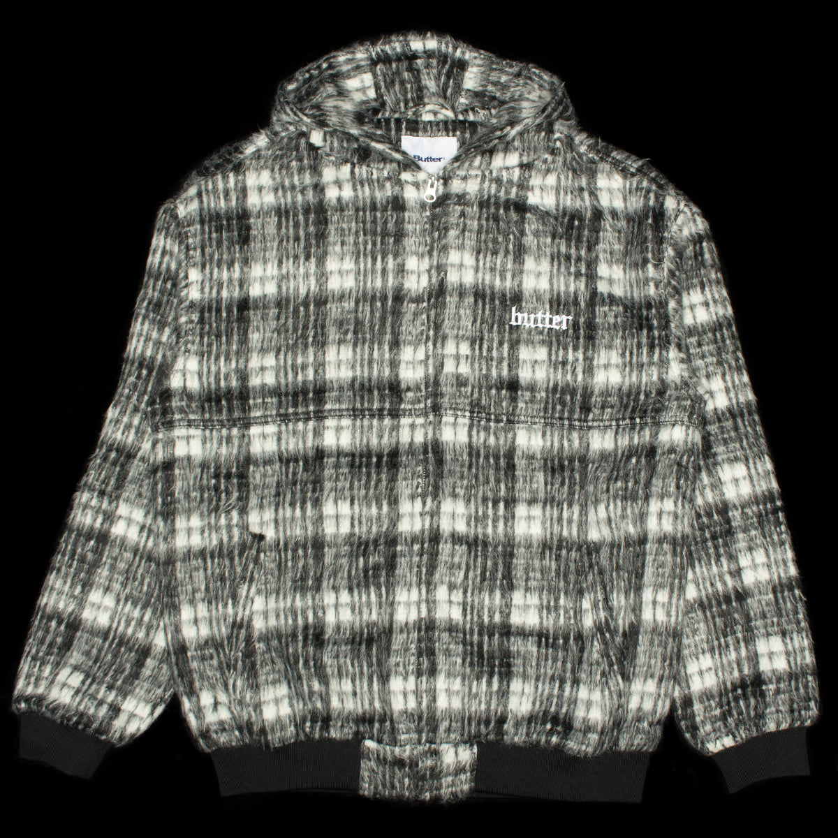 Butter Goods | Heavy Plaid Work Jacket
Color : Black / White