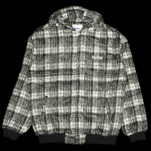 Butter Goods | Heavy Plaid Work Jacket
Color : Black / White