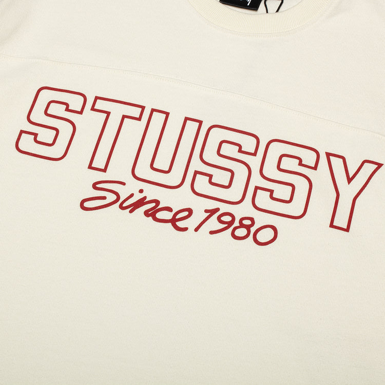 Stussy - Football Crew
Style # 1140373
Color : Bone
