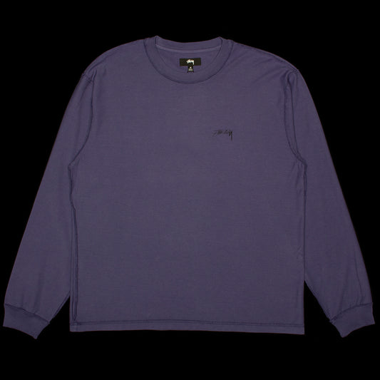 Stussy - Lazy L/S T-Shirt
Style # 1140333
Color : Vintage Navy