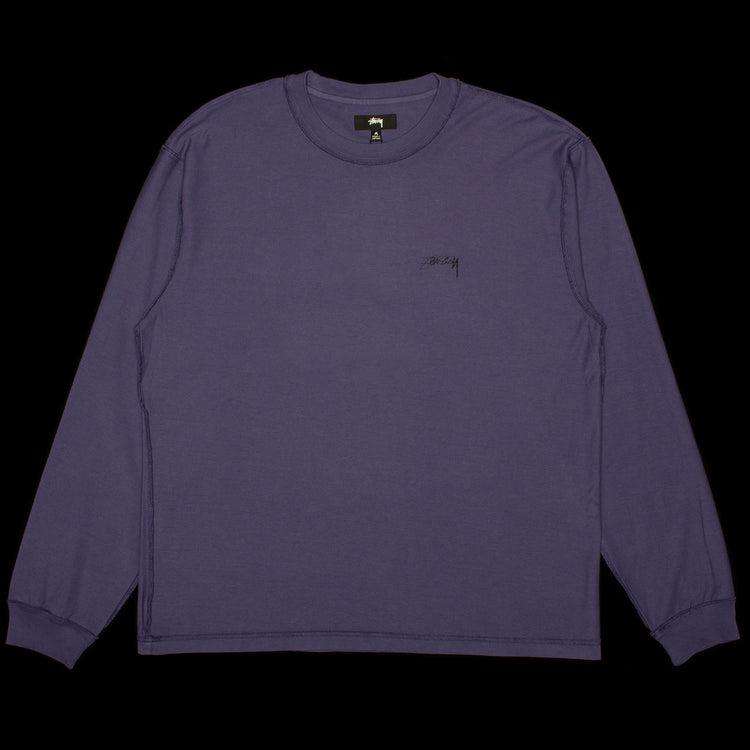 Stussy - Lazy L/S T-Shirt
Style # 1140333
Color : Vintage Navy