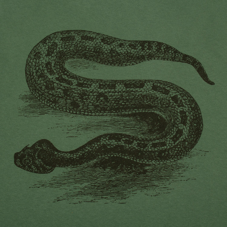 Stussy - Serpent Pigment Dyed T-Shirt
Style # 1905126
Color : Pine