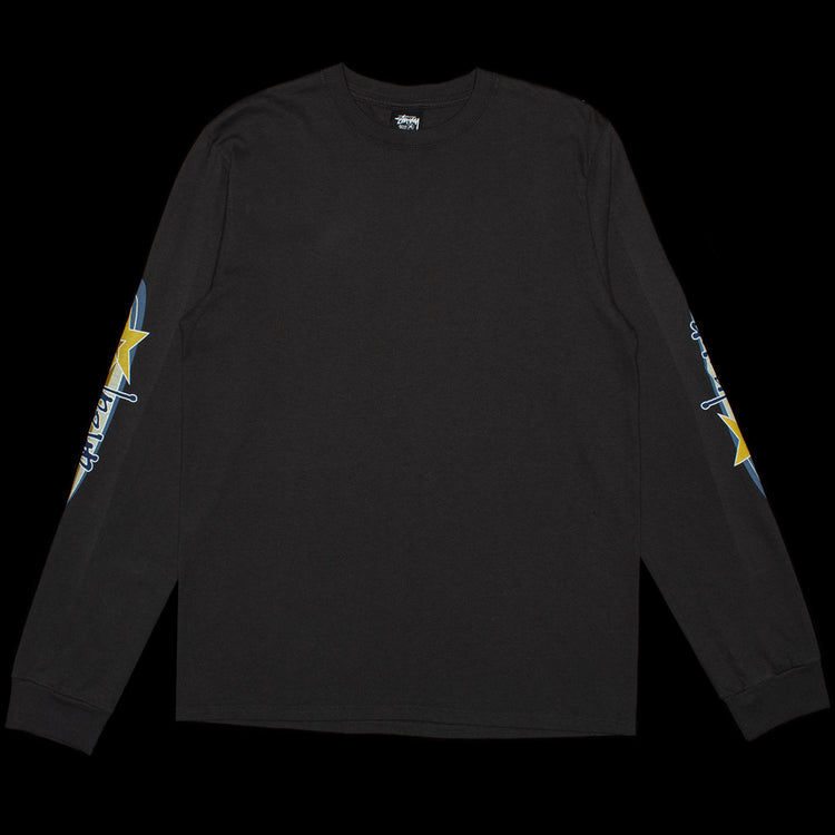 Stussy - Two Star Pigment Dyed L/S T-Shirt
Style # 1995128
Color : Faded Black