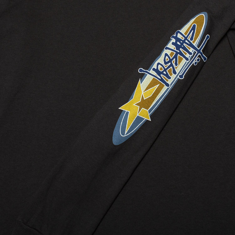 Stussy - Two Star Pigment Dyed L/S T-Shirt
Style # 1995128
Color : Faded Black