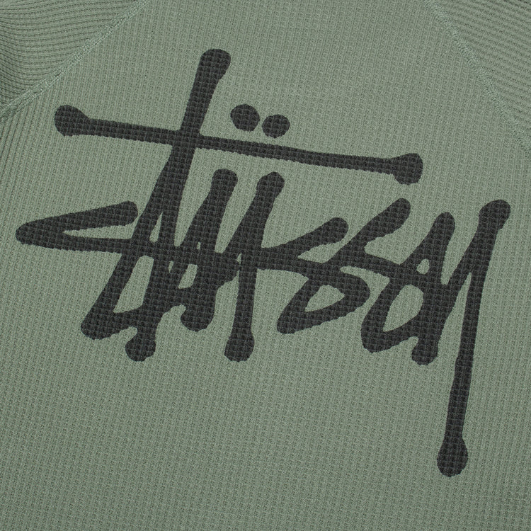 Stussy - Raglan Thermal Basic Stock
Style # 1140356
Color : Sage
