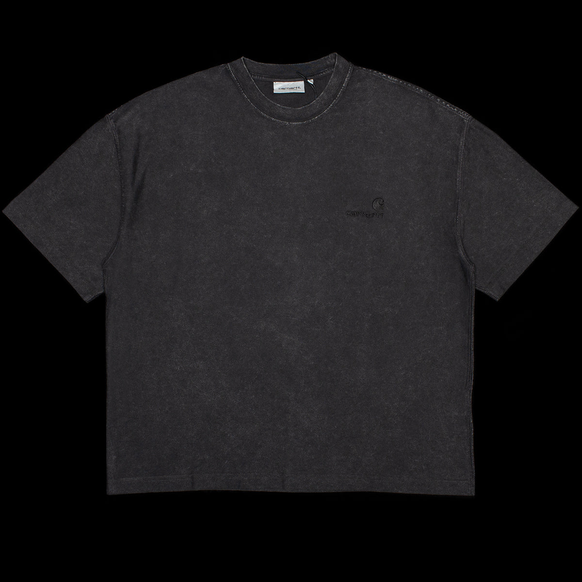 Carhartt WIP - Lambert T-Shirt
Style # I037016-89FQ
Color : Black (Moon Wash)