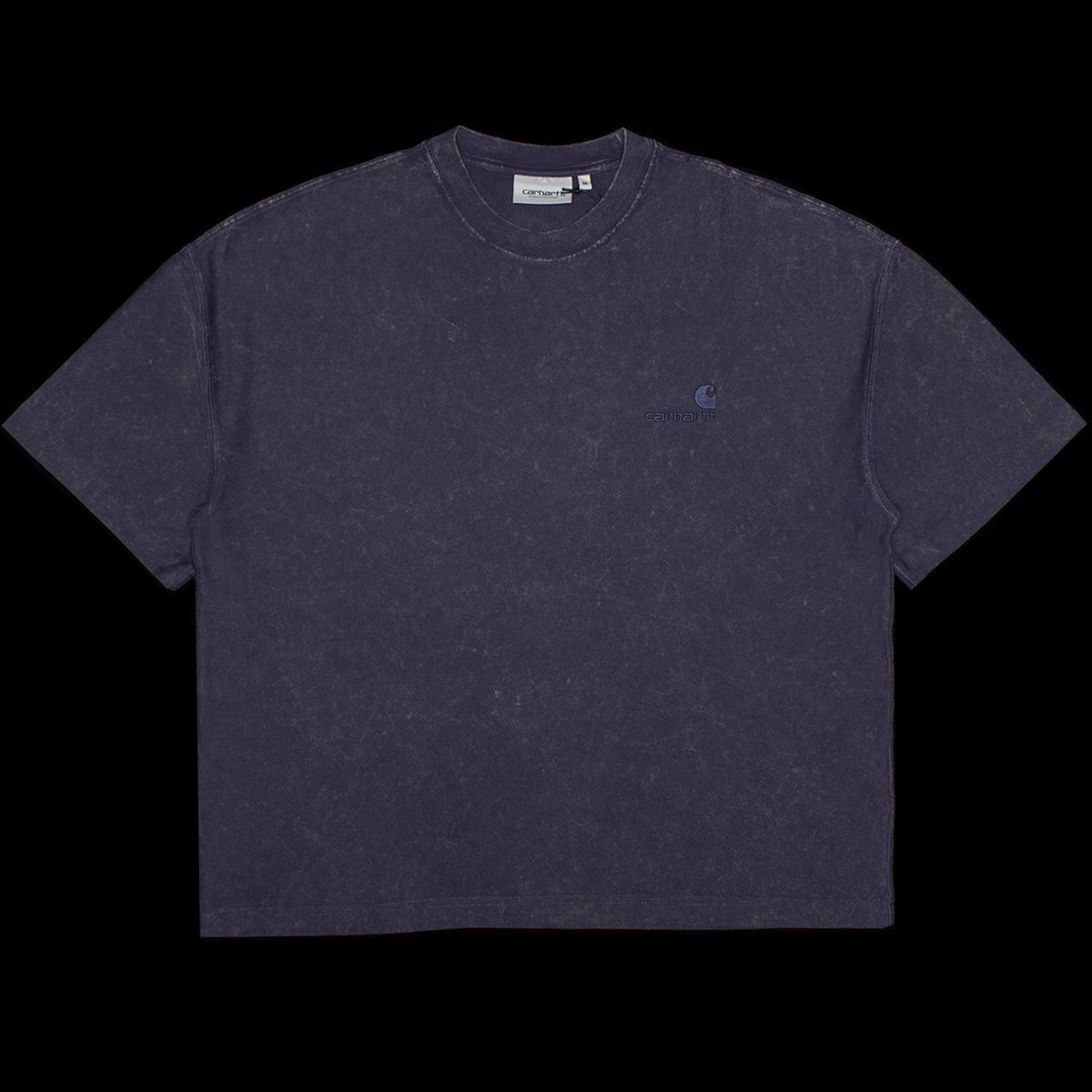 Carhartt WIP - Lambert T-Shirt
Style # I037016-1CFQ
Color : Dark Navy (Moon Wash)
