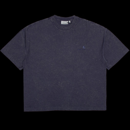 Carhartt WIP - Lambert T-Shirt
Style # I037016-1CFQ
Color : Dark Navy (Moon Wash)