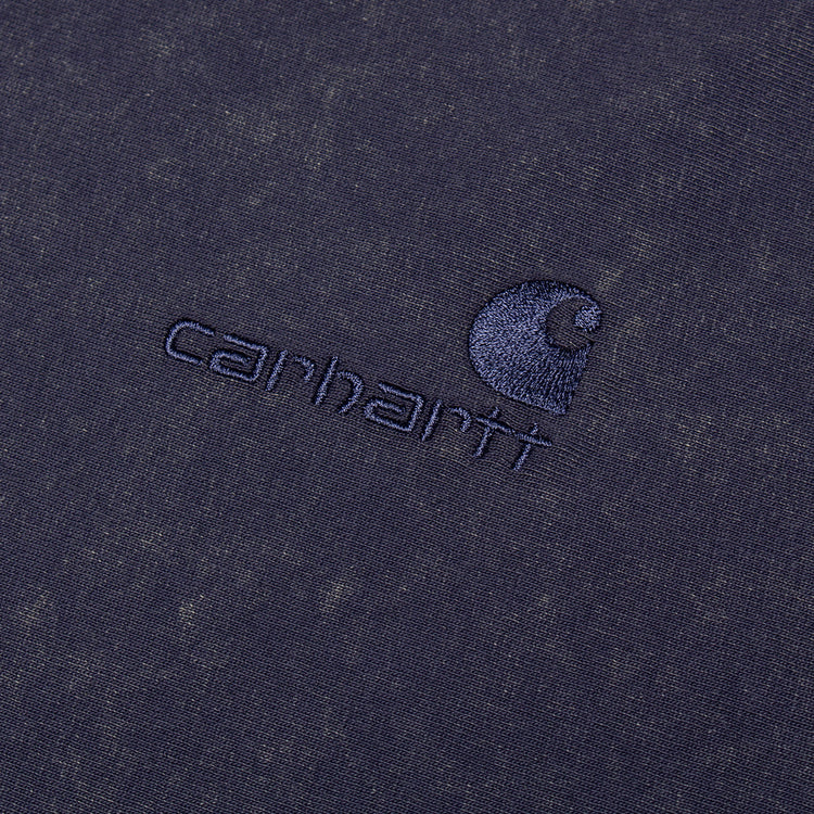 Carhartt WIP - Lambert T-Shirt
Style # I037016-1CFQ
Color : Dark Navy (Moon Wash)