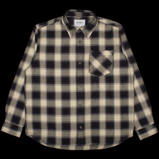 Carhartt WIP - Dayne L/S Shirt
Style # I037122-3UT
Color : Dayne Check / Shady Purple