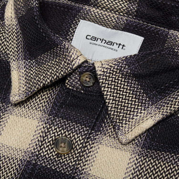 Carhartt WIP - Dayne L/S Shirt
Style # I037122-3UT
Color : Dayne Check / Shady Purple