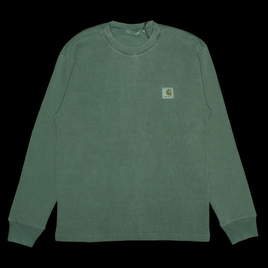 Carhartt WIP - Feather Tree L/S T-Shirt
Style # I037173-3ZQ
Color : Khaki / Shungite Camo Feather Tree