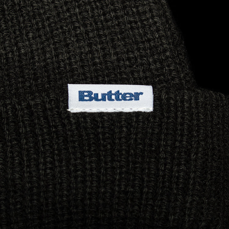 Butter Goods | Wharfie Beanie
Color : Black