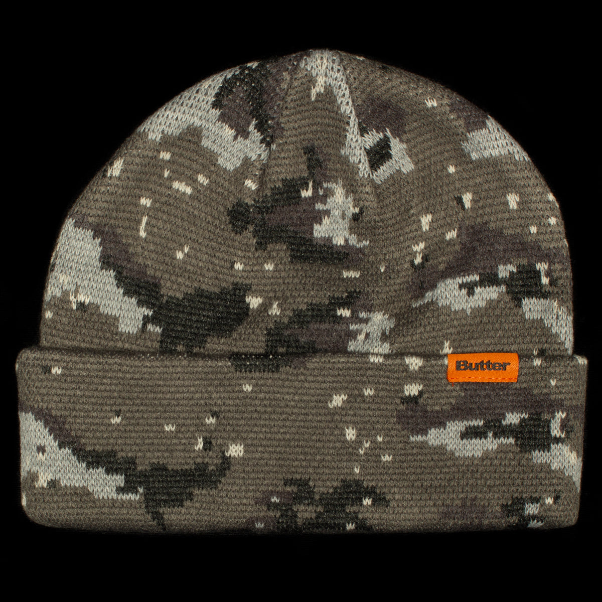 Butter Goods | Desert Camo Beanie
Color : Charcoal