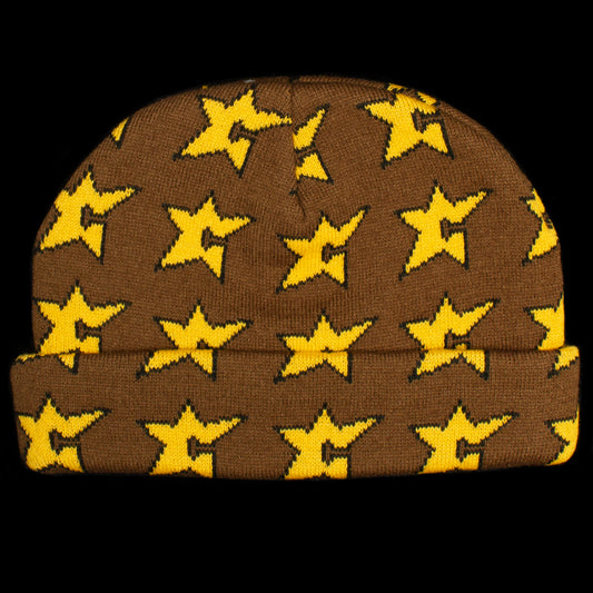 Carpet Company | C-Star Beanie
Color : Brown / Orange