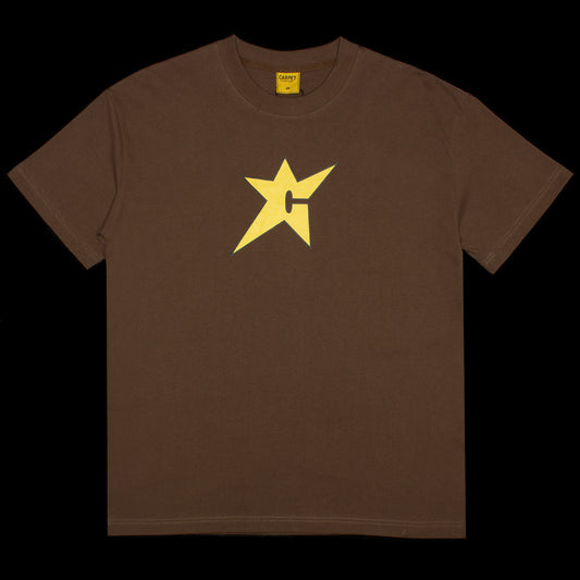 Carpet Company | C-Star Logo T-Shirt
Color : Brown / Yellow