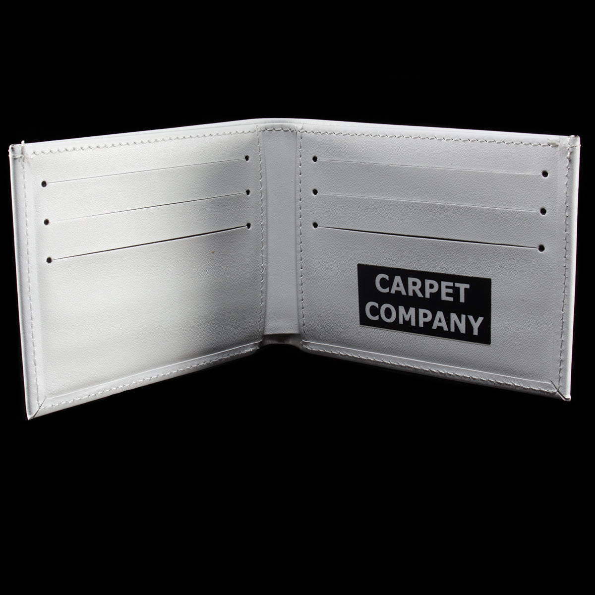 Carpet Company | Leather Wallet
Color : White