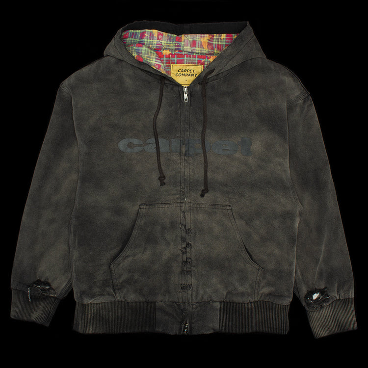 Carpet Company | Beat Up Denim Jacket
Color : Black