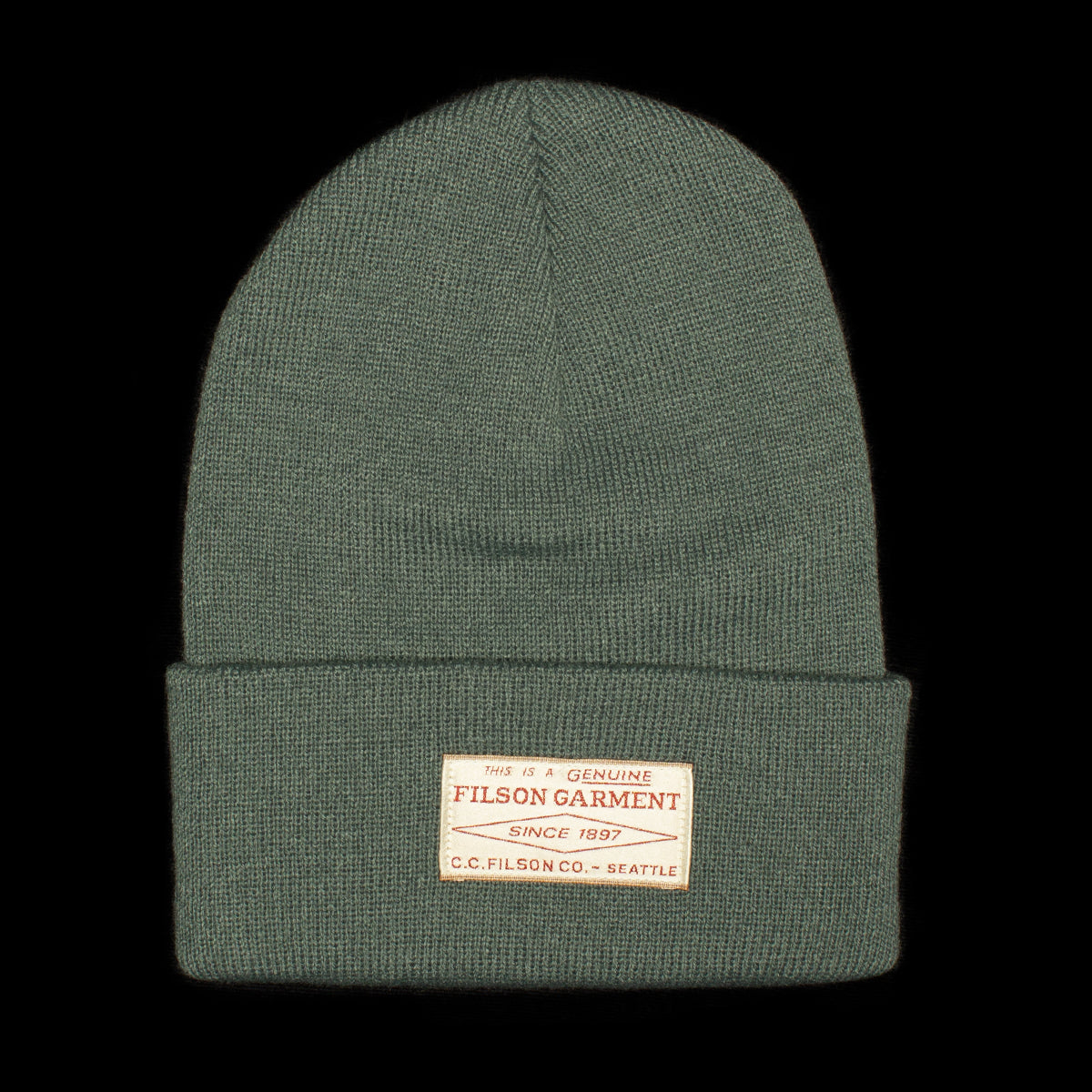 Filson | Ballard Watch Beanie
Style # 20249028
Color : Balsam Green