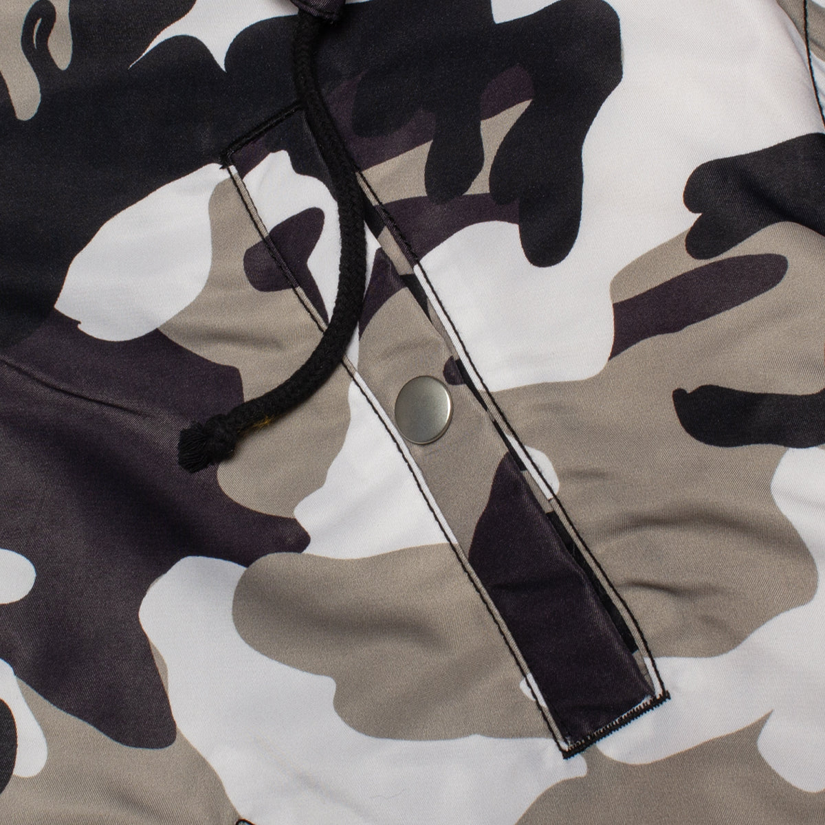 Stussy - Flight Bomber
Style # 115865
Color : Snow Camo
