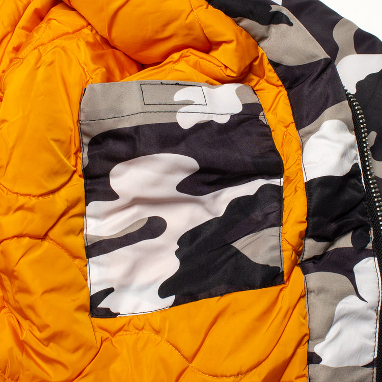 Stussy - Flight Bomber
Style # 115865
Color : Snow Camo