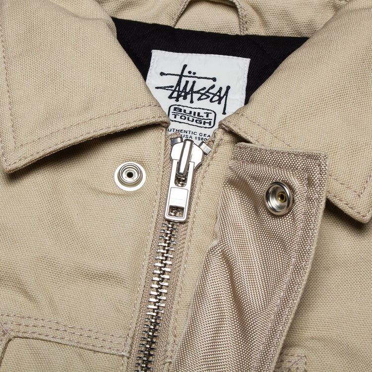 Stussy - Workgear Jacket
Style # 115860
Color : Khaki