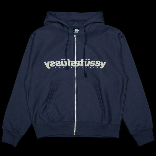 Stussy - Mirror Zip Hoodie
Style # 1975127
Color : Navy