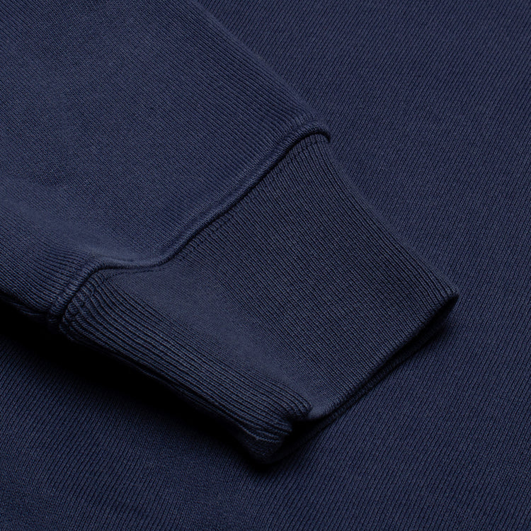 Stussy - Fleece Raglan Zip Mock
Style # 118573
Color : Navy